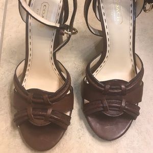 COACH heeled sandals